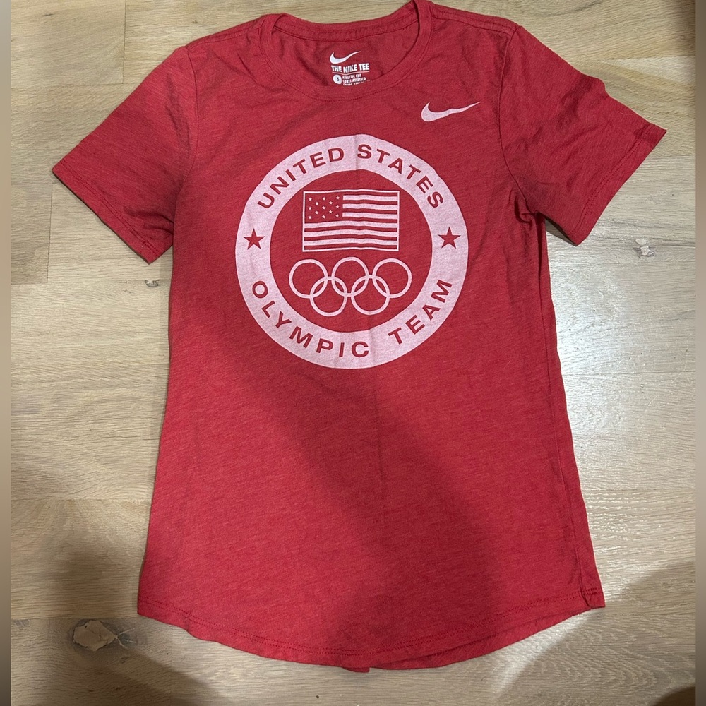 Nike Red Dri-FIT Athletic Tee